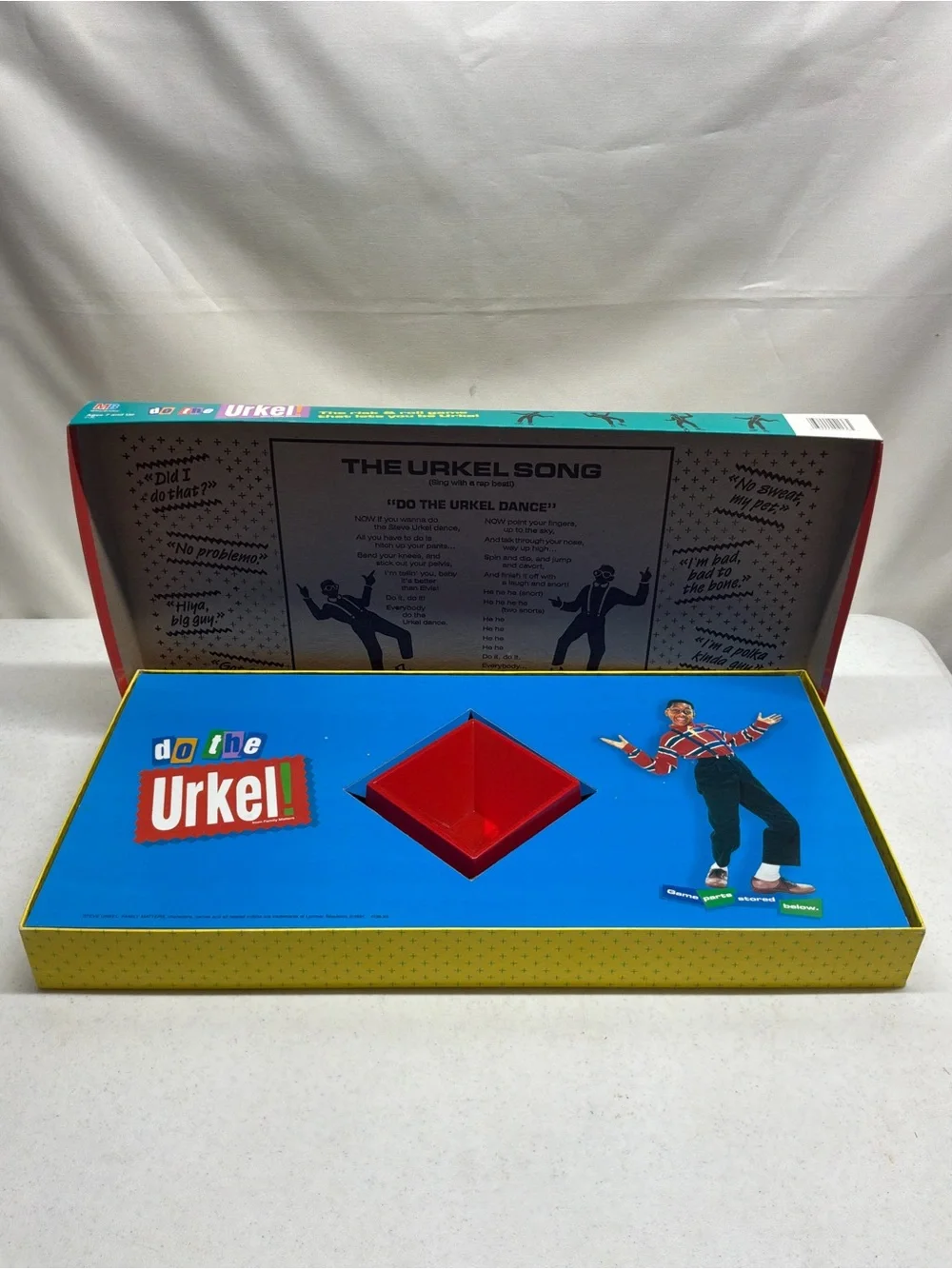 Milton Bradley Do the Urkel! Party Game - Yellow